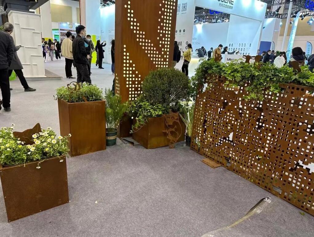 铜梁耐候钢花箱